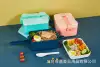 Korean-style adult square multi-style lunch box, stainless steel bento box, lunch box, portable Specification image